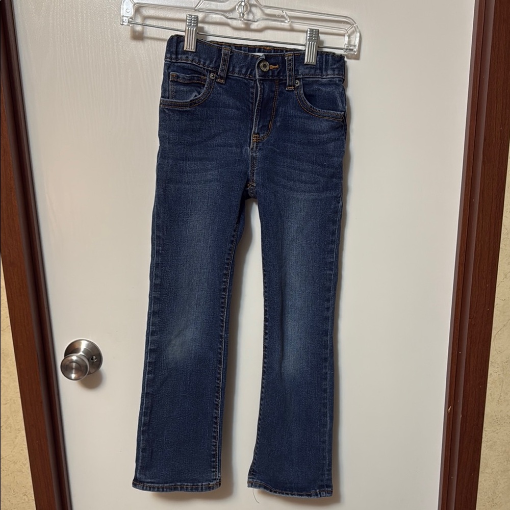Old Navy Bootcut Kids Blue Denim Jeans Size 7 Slim